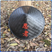 Retro black bamboo fisherman hat, view 2 - MRSLM