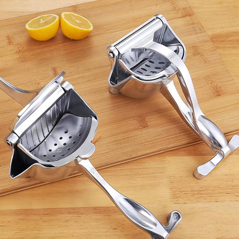 Stainless steel manual juice squeezer, view 4 - MRSLM
