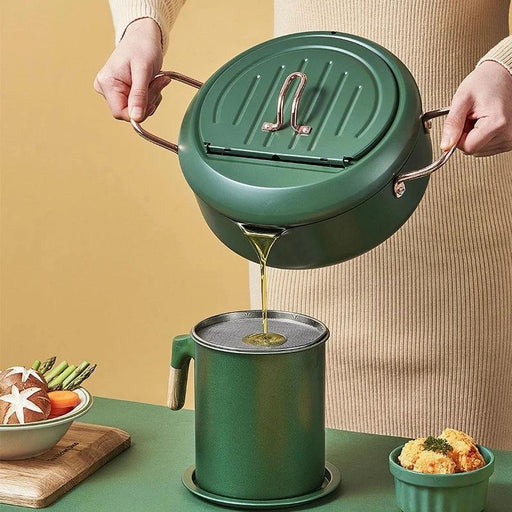 stainless steel oil frying pot - MRSLM