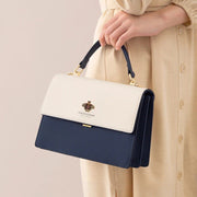 square leather shoulder bag, view 6 - MRSLM