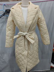 Women's slim mid-length winter coat, view 5 - MRSLM