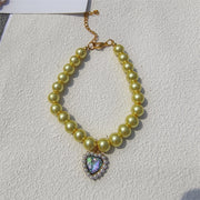 pearl pet collar, view 7 - MRSLM