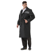 Men's long waterproof raincoat, view 2 - MRSLM