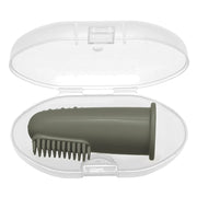 silicone baby finger toothbrush, view 2 - MRSLM