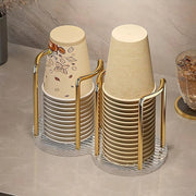 disposable cup storage holder, view 3 - MRSLM