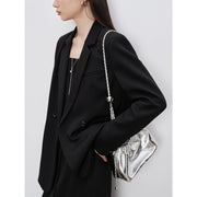 casual blazer jacket for women, view 8 - MRSLM