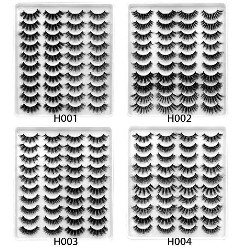 false eyelashes 20 pairs, view 7 - MRSLM
