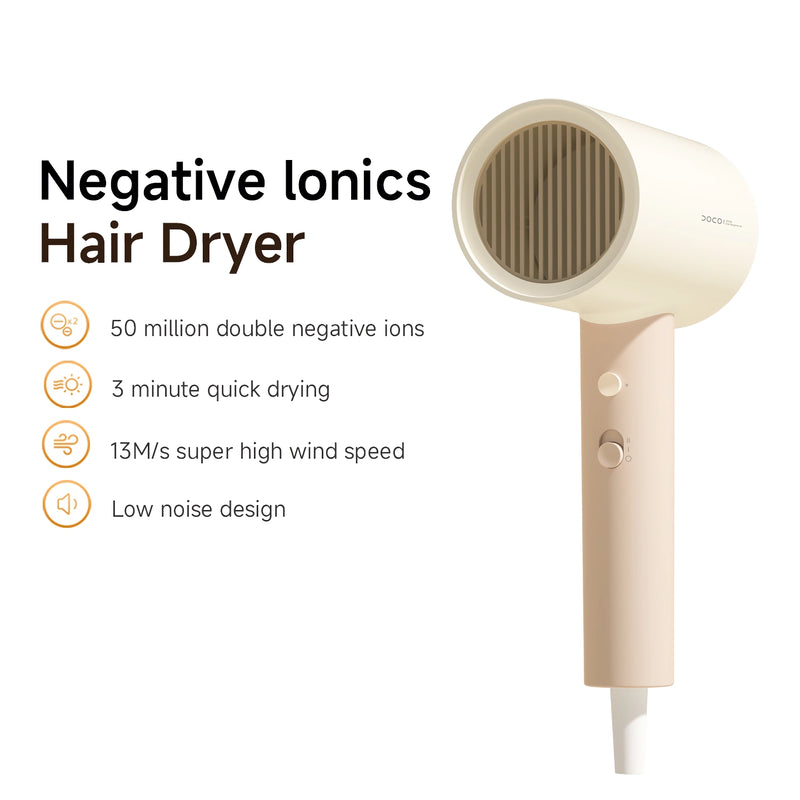 1800W anion hair dryer, view 2 - MRSLM