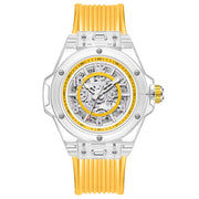 Men's transparent automatic mechanical watch, view 11 - MRSLM