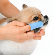 pet finger toothbrush, view 3 - MRSLM