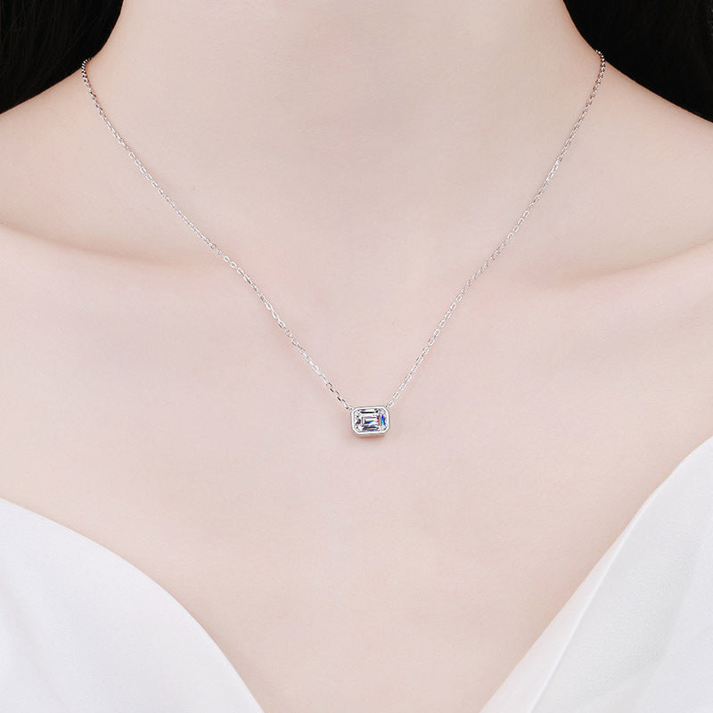 women's 925 silver multilayer necklace - MRSLM