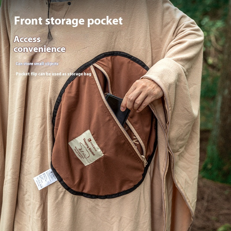 multi-purpose cloak sleeping bag, view 2 - MRSLM