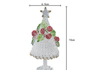 glass Christmas tree decoration, view 3 - MRSLM
