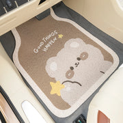 cute bear cartoon car floor mats, view 7 - MRSLM