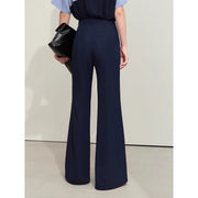 Women's chiffon shirt and wide-leg pants set, view 6 - MRSLM