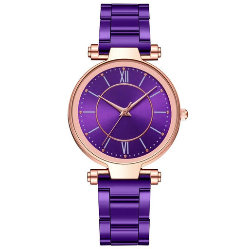 rose gold women's quartz watch, view 9 - MRSLM