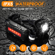 usb rechargeable night running light, view 5 - MRSLM