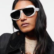 Geometric double frame sunglasses, view 10 - MRSLM