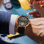 Sun moon star men's automatic watch - MRSLM