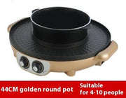 electric barbecue hot pot all-in-one pot, view 10 - MRSLM