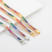 4mm zircon tennis chain bracelet, view 3 - MRSLM