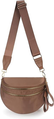 checkered crossbody shoulder bag, view 3 - MRSLM