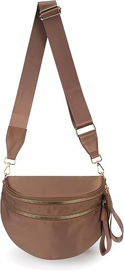 checkered crossbody shoulder bag, view 3 - MRSLM