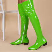 Candy color over-the-knee boots - MRSLM