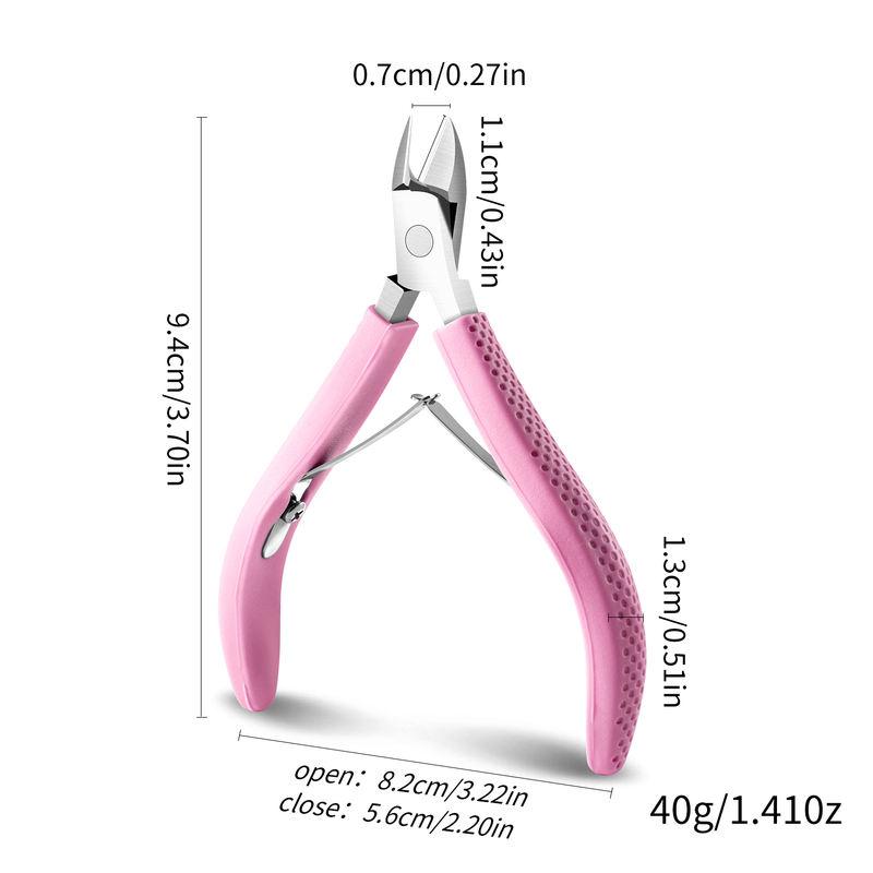 stainless steel cuticle scissors, view 6 - MRSLM