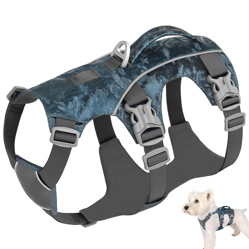 Reflective nylon dog harness, view 5 - MRSLM