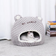 cozy cat bed, view 4 - MRSLM