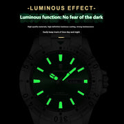 men's slim luminous watch, view 3 - MRSLM