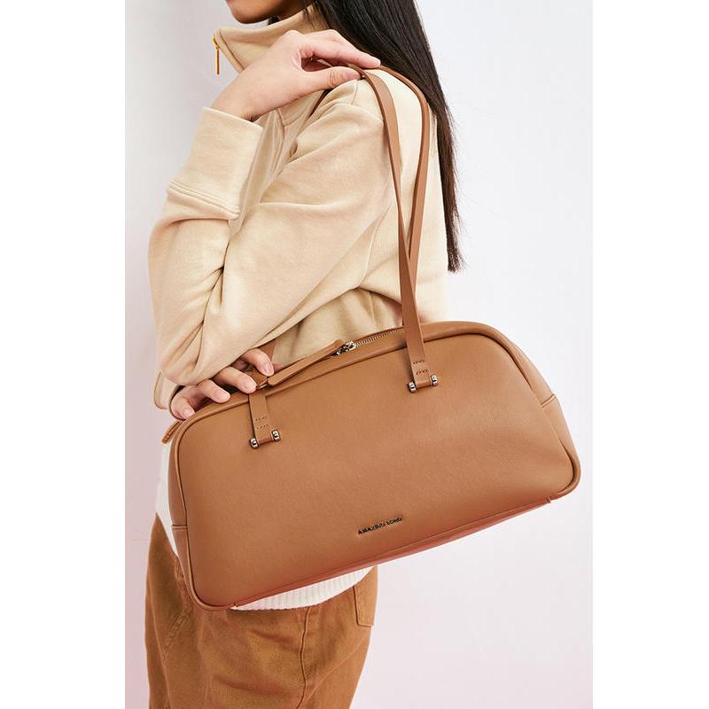 genuine leather shoulder bag, view 8 - MRSLM