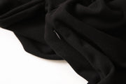 women's square collar brushed dress, view 9 - MRSLM