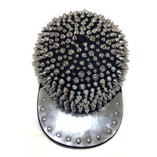 punk pointed rivet hip hop hat - MRSLM