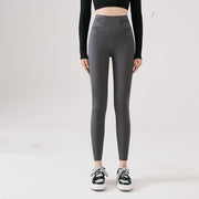 Double cross high waist winter thick leggings - MRSLM