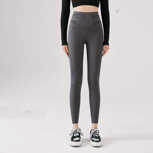 Double cross high waist winter thick leggings - MRSLM