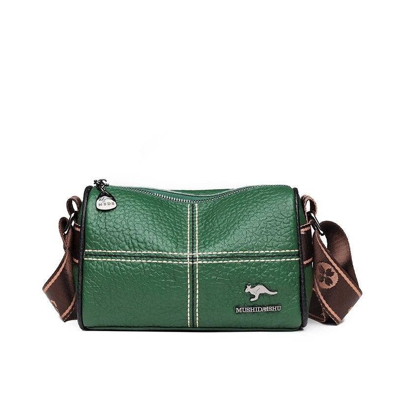 Genuine leather women's tote bag, view 2 - MRSLM