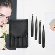 professional eyebrow tweezers set, view 6 - MRSLM