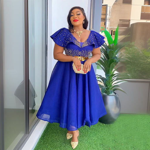 high waist long dress - MRSLM