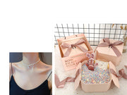 pearl necklace with gift box, view 8 - MRSLM