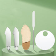 stainless steel makeup spatula set - MRSLM