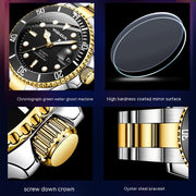 Men's steel belt mechanical watch, view 4 - MRSLM