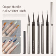 nail art liner brush set, view 3 - MRSLM
