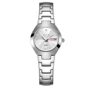 women's stainless steel quartz watch, view 4 - MRSLM