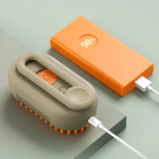 pet electric steam hair brush, view 9 - MRSLM