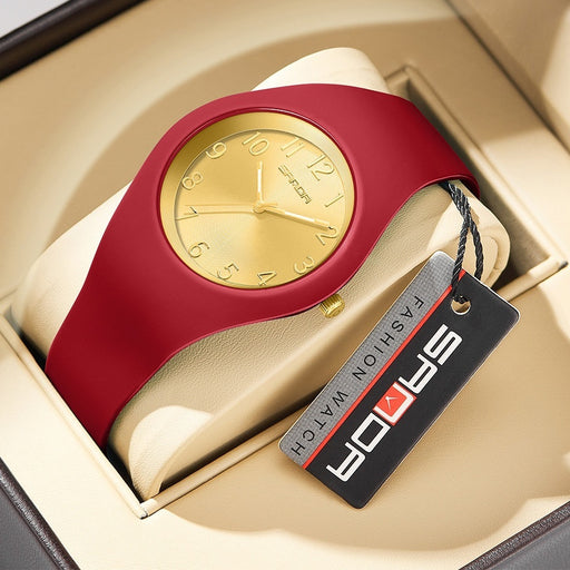 student silicone strap watch - MRSLM