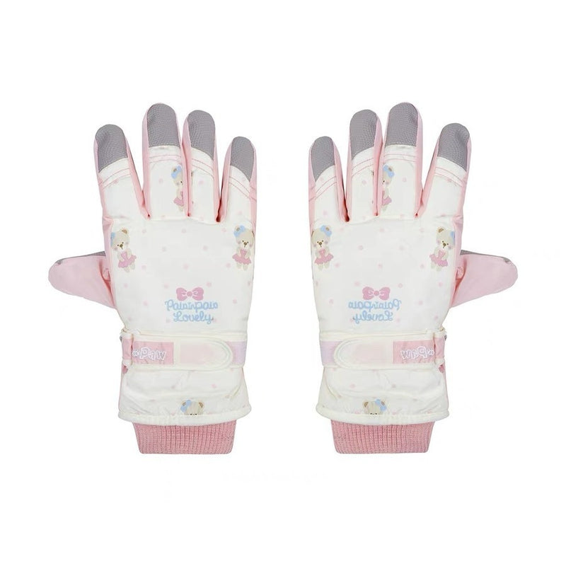 fleece-lined touch screen gloves, view 2 - MRSLM