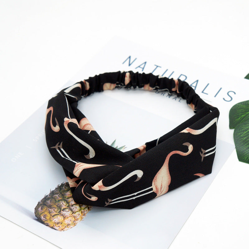 women's canvas headband turban, view 2 - MRSLM