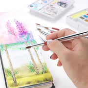 portable watercolor brush set, view 5 - MRSLM